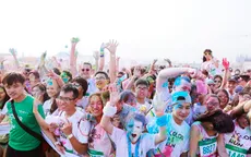Giới trẻ Hà Nội "cháy" hết mình cùng Color me run 2017
