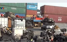 Phát hiện 3 container chứa động cơ ô tô nhập lậu tại TP.HCM