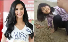 Loạt ảnh "dậy thì thành công" của người đẹp Hoa hậu Hoàn vũ Việt Nam 2017