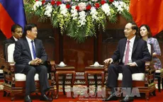 Chủ tịch nước tiếp Thủ tướng Lào