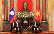 Chủ tịch nước Trần Đại Quang tiếp Thủ tướng Lào