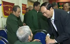 Chủ tịch nước thăm Trung tâm điều dưỡng thương binh Nho Quan