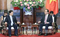 Chủ tịch nước tiếp Bộ trưởng Bộ Thương mại Trung Quốc