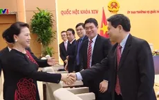 Chủ tịch Quốc hội gặp mặt Trưởng các cơ quan đại diện ngoại giao tại nước ngoài