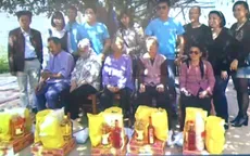 Hội từ thiện mái ấm Việt Nam tại Anh trao quà tại Trại phong Hà Nội