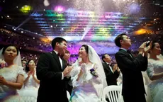 4.000 cặp uyên ương từ 64 quốc gia làm đám cưới tập thể ở Hàn Quốc