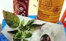 Phở cuốn Việt Nam gây "sốt" tại Mỹ