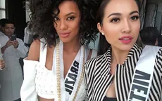 Lệ Hằng vào top 5 Thí sinh được yêu thích ở Miss Universe