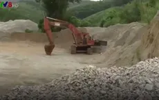 Kon Tum: Lợi dụng giấy phép thăm dò để khai thác đá trái phép