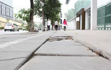 Quận Đống Đa tạm dừng lát vỉa hè bằng đá "bền vững 70 năm"