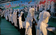 100 cặp đôi tổ chức đám cưới tập thể tại Palestine