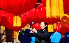 Lưu giữ nghề làm đèn lồng truyền thống tại Trung Quốc