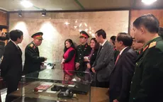 Triển lãm "Điện Biên Phủ trên không và hầm chỉ huy tác chiến T1" khai mạc tại Hà Nội