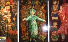 Tín ngưỡng thờ mẫu trong tranh sơn mài