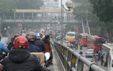 Hà Nội phân luồng giao thông ngày cuối nghỉ Tết