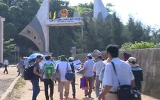 Đảo Cồn Cỏ đón đoàn khách du lịch đầu tiên