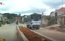 Lâm Đồng: Nâng cấp đường dài 2,2 km nhưng 5 năm chưa hoàn thành