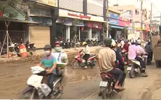 Dự án thoát nước chậm tiến độ, hàng chục tuyến phố ở Trà Vinh ngổn ngang, ô nhiễm