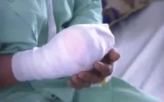 Cấp cứu trường hợp bị máy xay thịt cuốn vào tay