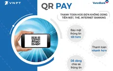 Áp dụng thanh toán hoá đơn di động bằng QR code