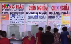 Giá vé xe dịp nghỉ lễ 30/4 và 1/5 tăng 40% so với ngày thường