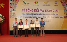 Trao giải cuộc thi 70 năm ngày Thương binh - Liệt sỹ trên con tem bưu chính
