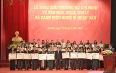 Râm ran chuyện trao giải thưởng Hồ Chí Minh về VH-NT