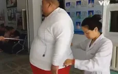 Nỗ lực giảm cân của chàng trai nặng 250kg