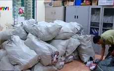 Thu giữ hàng nghìn giày thể thao không rõ nguồn gốc