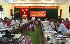 Đoàn khảo sát của Ban chỉ đạo đề án Trung ương 6 làm việc với tỉnh Hà Giang