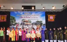 Đưa dân ca quan họ tới cộng đồng người Việt tại châu Âu