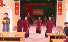 Phường Xoan Phú Thọ chuẩn bị cho Lễ hội Đền Hùng năm 2017