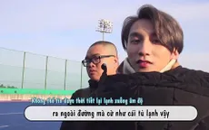 Sơn Tùng M-TP run lẩy bẩy trong hậu trường MV Nơi này có anh