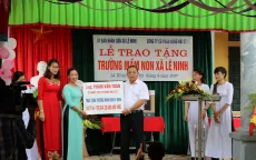 Tài trợ gần 5 tỷ đồng xây thêm phòng học trường Mầm non xã Lê Ninh (Hải Dương)