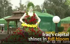 Rực rỡ lễ hội hoa quốc tế ở Iraq