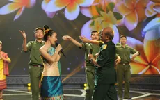 Giai điệu tự hào: NSND Trần Hiếu hát tiếng Lào, ngẫu hứng với vũ điệu Chăm-pa