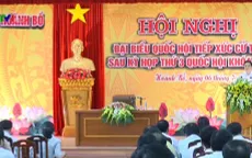 Đồng chí Phạm Minh Chính tiếp xúc cử tri Quảng Yên, Quảng Ninh