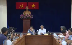 UBND quận 5 họp báo xin lỗi tiểu thương chợ An Đông