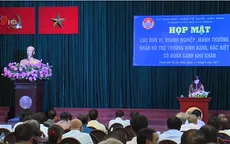 Họp mặt các đơn vị, doanh nghiệp hỗ trợ thương binh tại TP.HCM