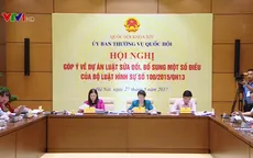 Quốc hội tiếp thu ý kiến về trách nhiệm hình sự của luật sư khi không tố giác tội phạm