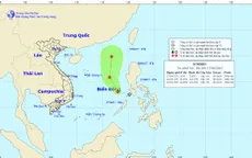 Xuất hiện áp thấp nhiệt đới đi vào Biển Đông