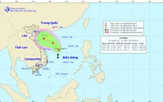 Áp thấp nhiệt đới trên Biển Đông có khả năng mạnh thêm