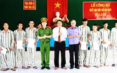 Quảng Nam: 331 phạm nhân được tha tù trước thời hạn