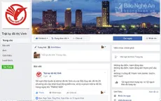 Thành phố Vinh lập Facebook tiếp nhận thông tin vi phạm trật tự đô thị