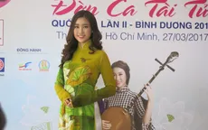 Hoa hậu Mỹ Linh làm gương mặt đại diện cho Festival Đờn ca tài tử