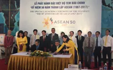 Việt Nam phát hành đặc biệt bộ tem bưu chính Kỷ niệm 50 năm thành lập ASEAN