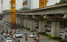 Nam công nhân không 'rơi' tại công trường nhà ga tàu cao tốc Cát Linh - Hà Đông
