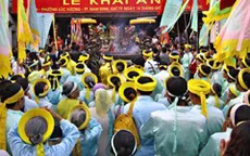 Lễ hội đền Trần - Thái Bình năm 2017 sẽ kéo dài 5 ngày