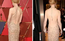 Có điều gì kỳ lạ ở bộ đầm của “thiên nga Úc” Nicole Kidman?