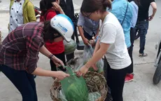 Bạn trẻ xứ Thanh “đội nắng” bán dưa hấu giúp bà con Quảng Ngãi